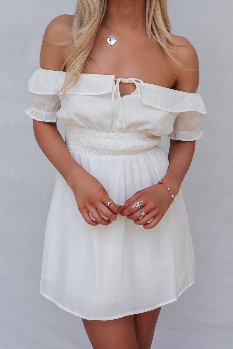 Amiyah Mini Dress - White