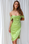 Anastasia Midi Dress - Green