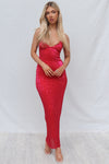 Angel Sequin Dress - Hot Pink