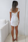 Angelina Mini Dress - White