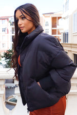 Arlo Puffer Jacket - Black