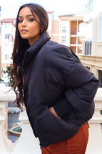 Arlo Puffer Jacket - Black