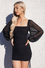 Astrid Mesh Dress - Black