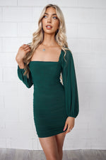 Laelia Mesh Dress - Green