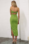 Asya Midi Dress - Green