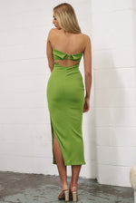 Asya Midi Dress - Green