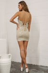 Avalon Sequin Dress - Champagne