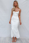 Azari Formal Gown - White
