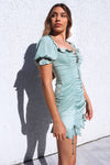 Babydoll Dress - Sage