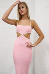 Belissa Midi Dress - Pink