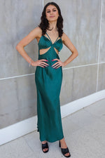 Bethany Maxi Dress - Forest Green