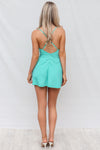 Bliss Mini Dress - Turquoise
