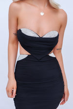Bree Mini Dress - Black