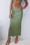 Brielle Set Skirt - Khaki