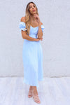 Claudia Midi Dress - Baby Blue