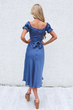 Claudia Midi Dress - Midnight Blue