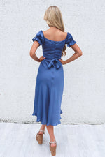 Claudia Midi Dress - Midnight Blue