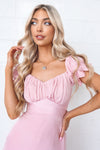 Claudia Midi Dress - Blush Pink