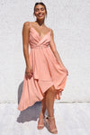 Cloud Nine Dress - Peach Blush