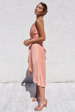 Cloud Nine Dress - Peach Blush