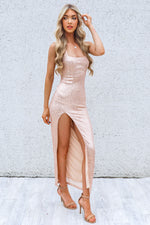 Cosmopolitan Sequin Gown - Gold