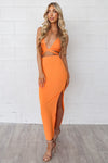 Cyprus Skirt - Mango Orange