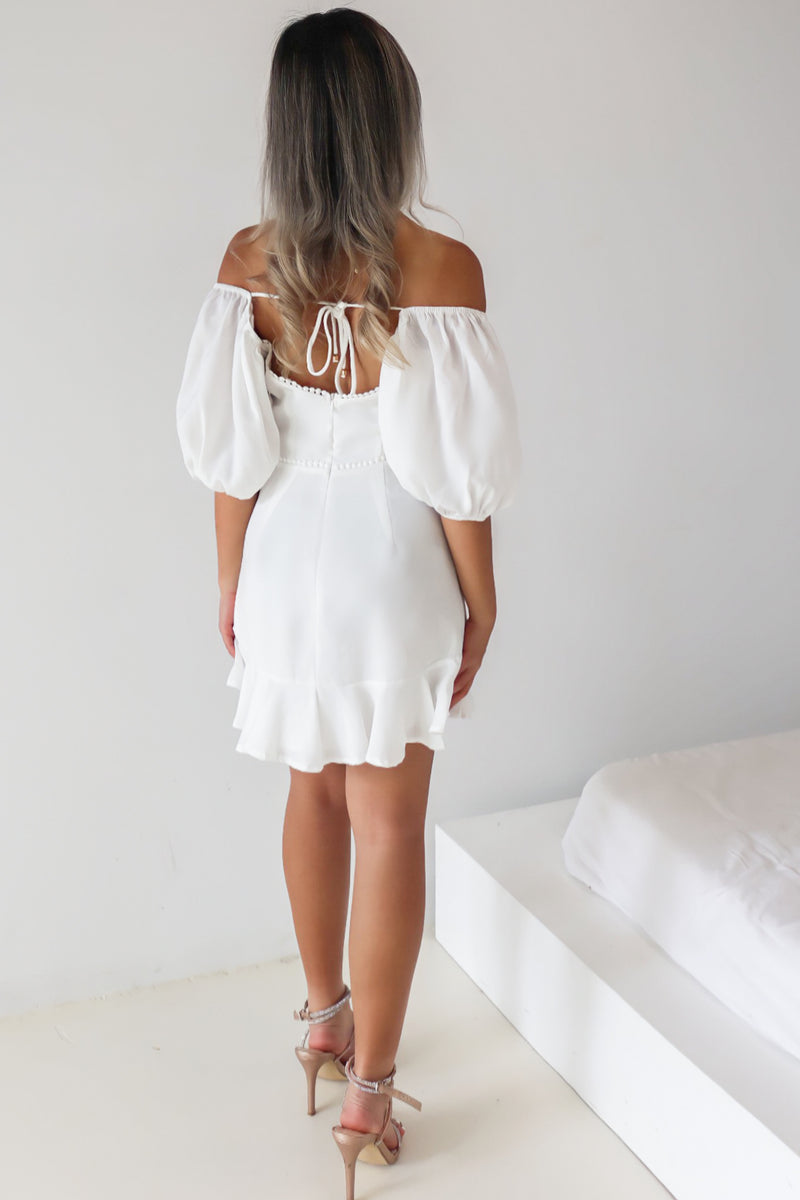 Cyrus Mini Dress - White