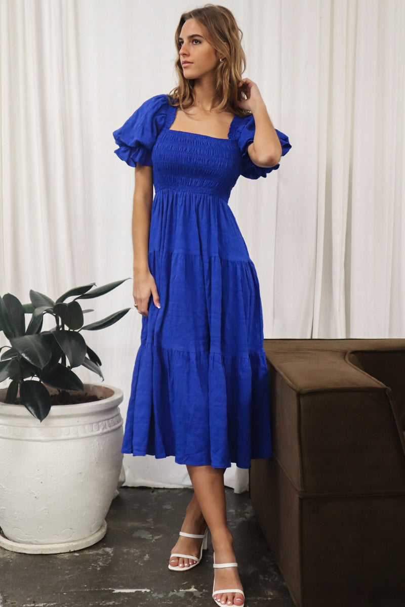 Daiquiri Maxi Dress - Blue