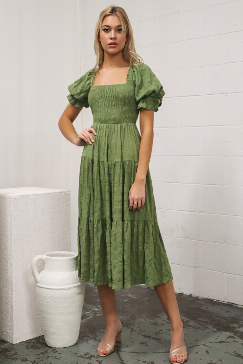 Daiquiri Maxi Dress - Green