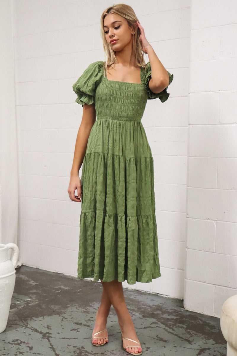 Daiquiri Maxi Dress - Green
