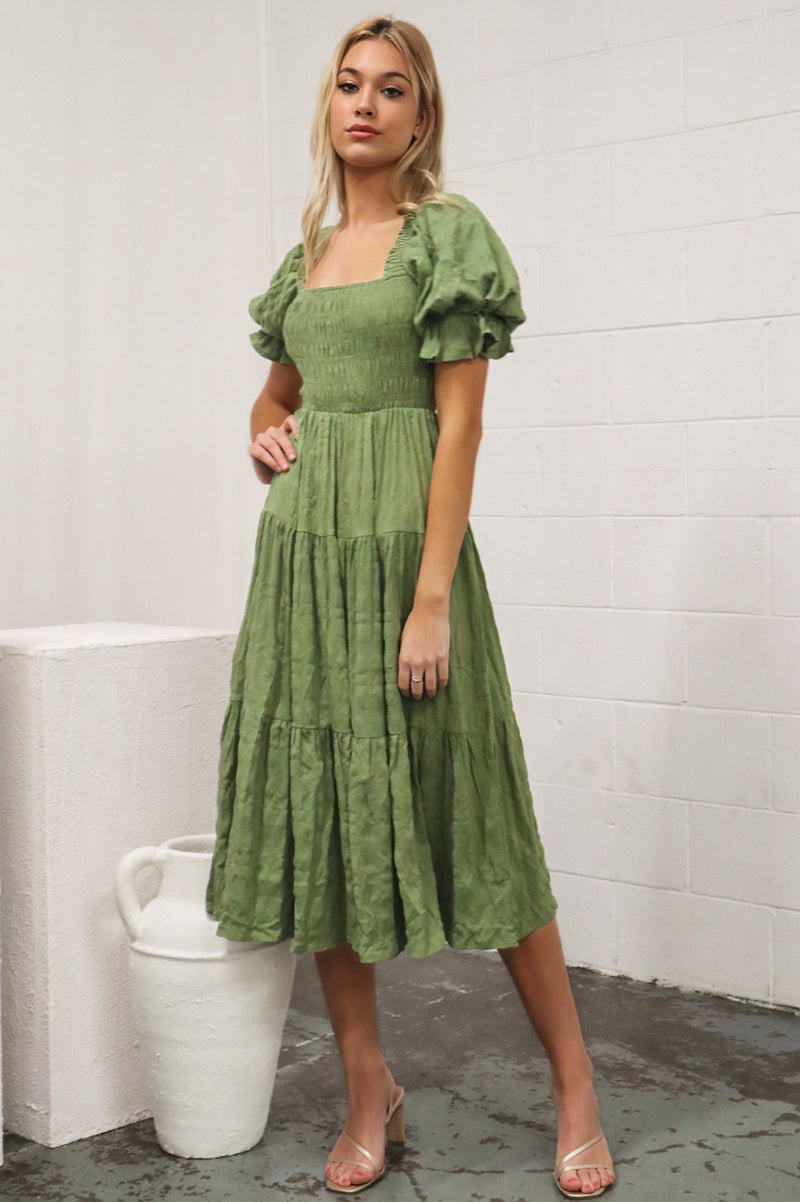 Daiquiri Maxi Dress - Green