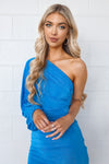 Delta Mini Dress - Blue