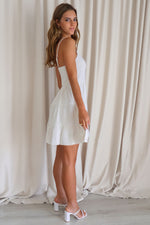 Denise Mini Dress - Sandy Beige