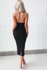 Dora Midi Dress - Black