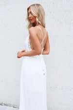 Elara Maxi Dress - White