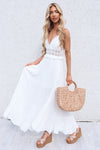 Elara Maxi Dress - White
