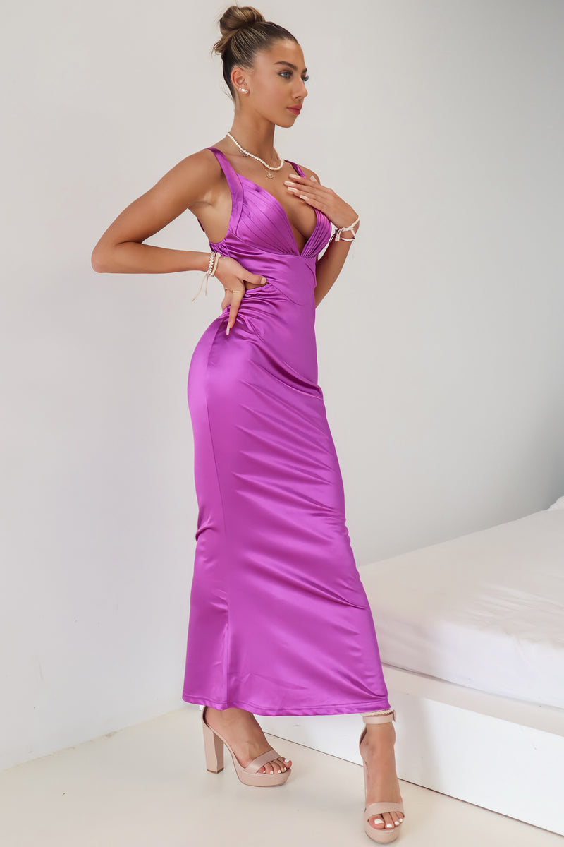 Elizabeth Formal Gown - Purple