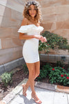 Estelle Mini Dress - White