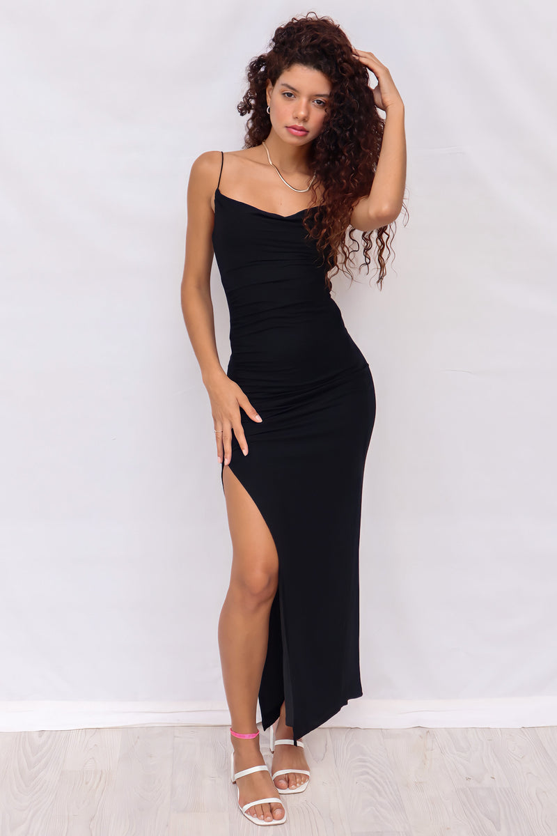 Faye Maxi Dress - Black