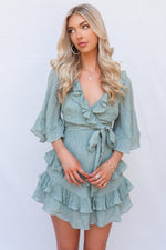 Florentine Dress - Sage