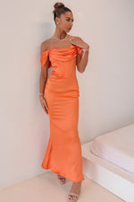 Grazia Formal Dress - Orange