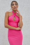 Gwen Dress - Hot Pink
