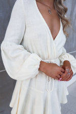 Gypsy Mini Dress - Cream