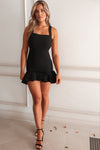 Hannah Mini Dress - Black