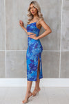 Henrietta Dress - Blue Floral