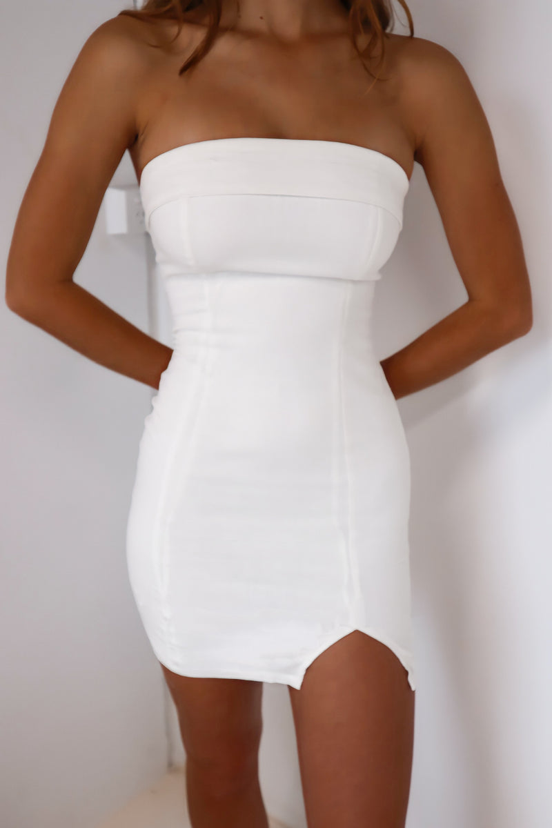 Hilton Mini Dress - White