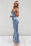 Hollywood Formal Gown - Silver Blue