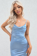 Hollywood Formal Gown - Silver Blue