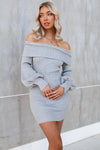 Ingrid Mini Dress - Grey