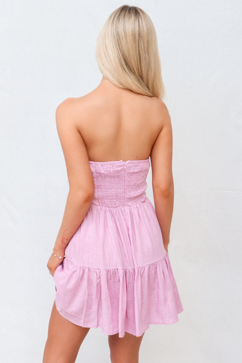 Izzy Mini Dress - Lilac
